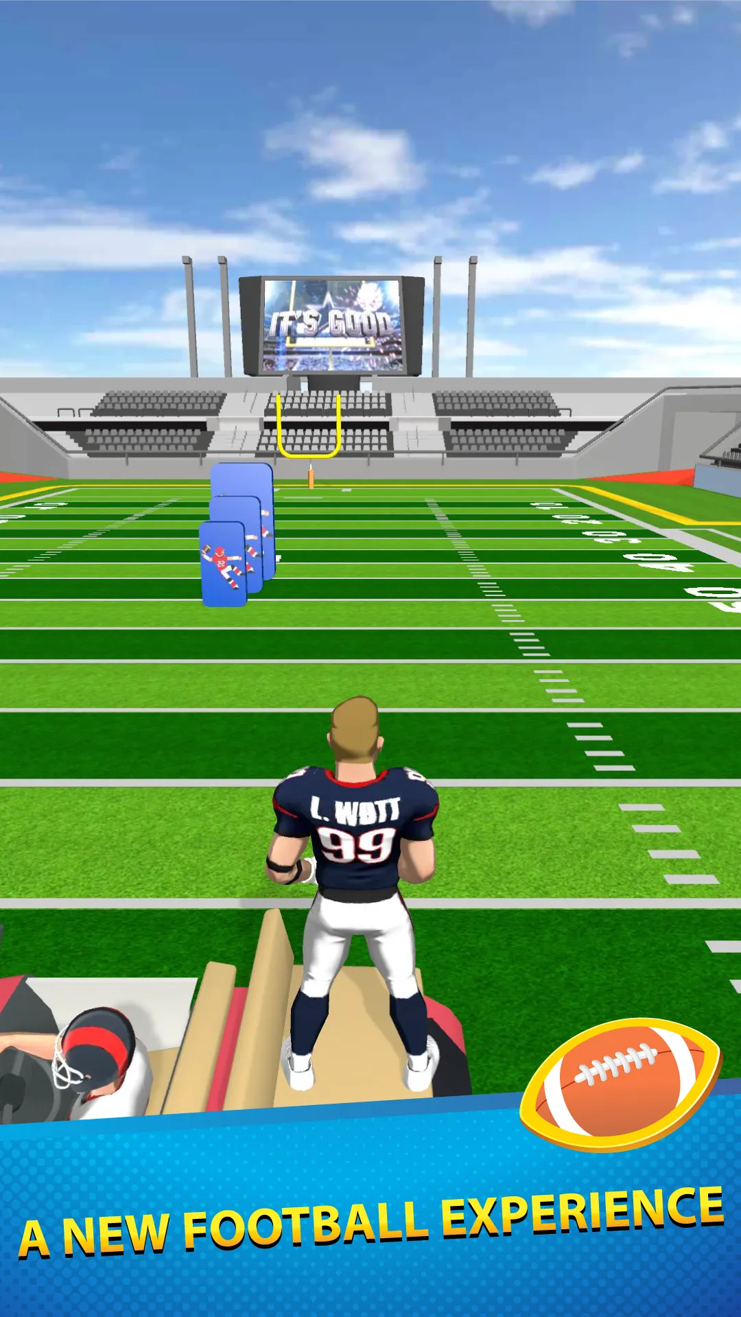 Hyper Touchdown 3D | Indus Appstore | Screenshot