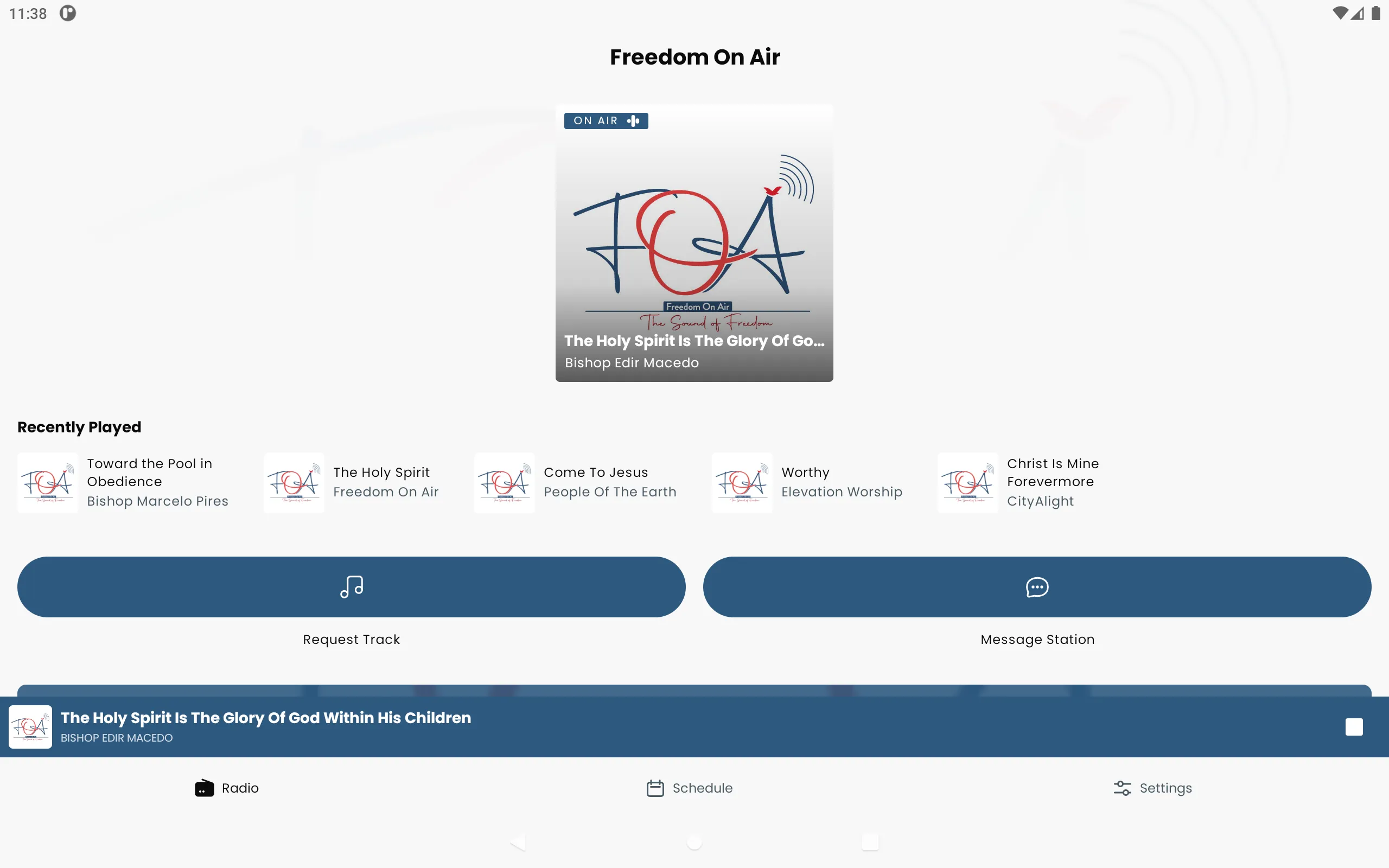 Freedom On Air | Indus Appstore | Screenshot