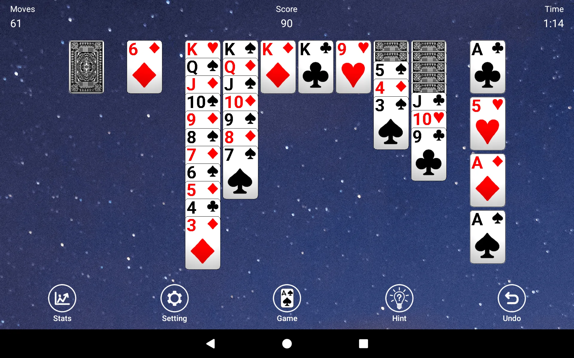 Classic Solitaire Card Game | Indus Appstore | Screenshot