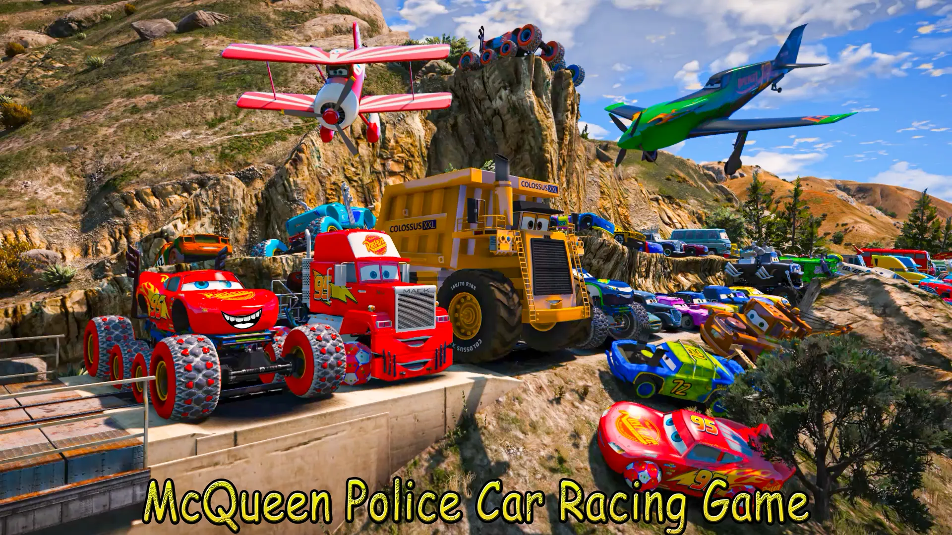 McQueen Police Car Racing Game | Indus Appstore | Screenshot