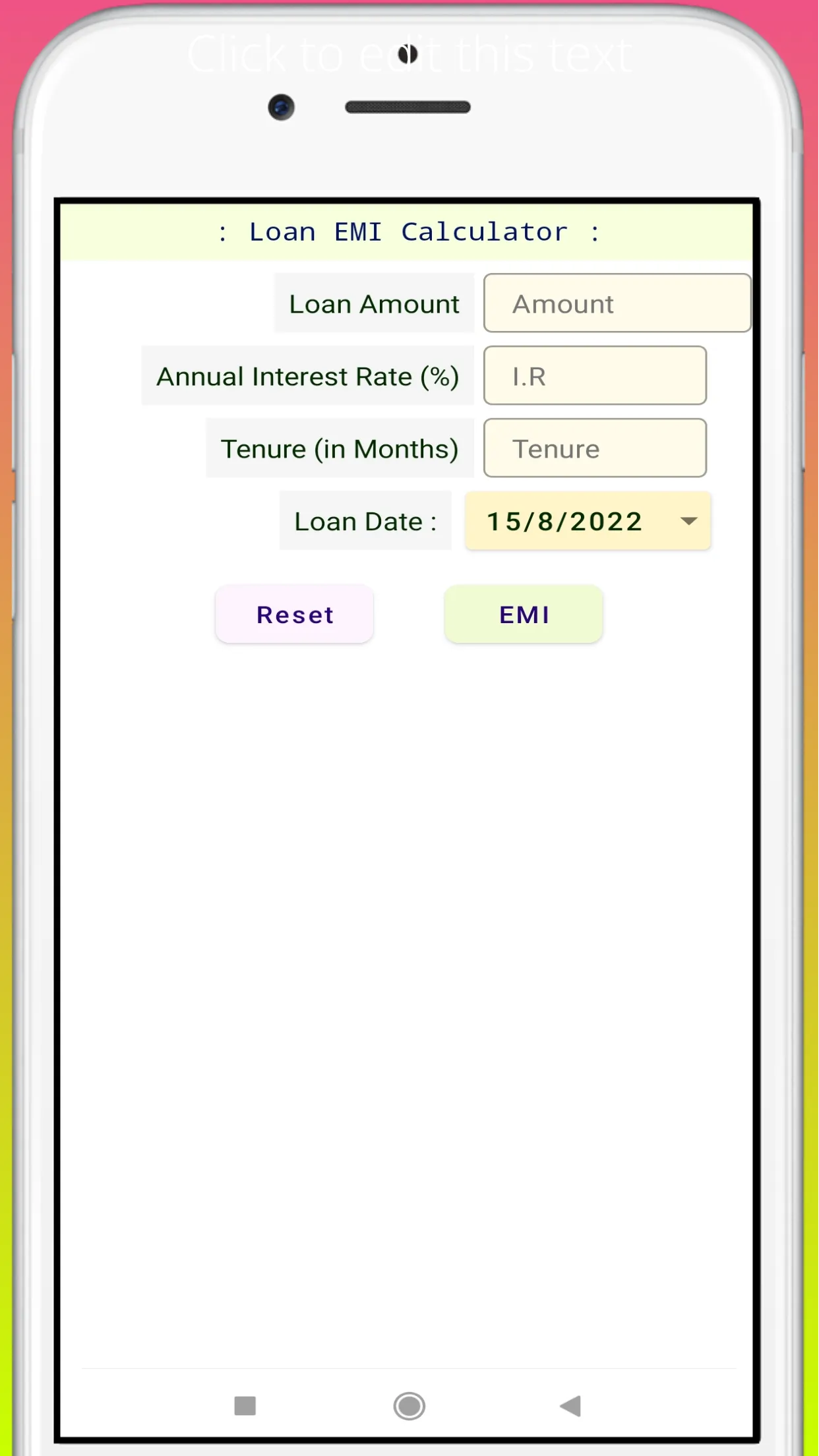 GPF and Salary Calculator | Indus Appstore | Screenshot