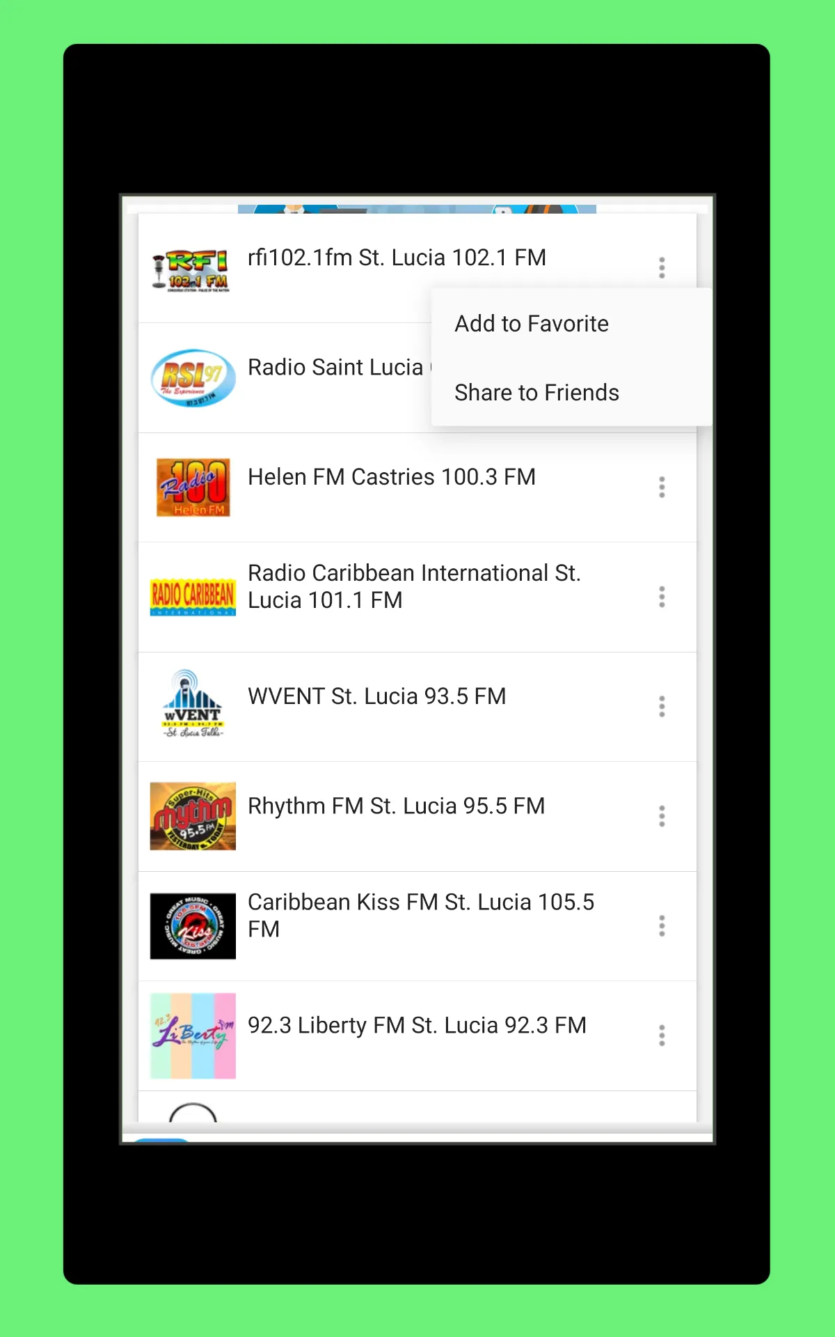 Radio Saint Lucia FM + Online | Indus Appstore | Screenshot