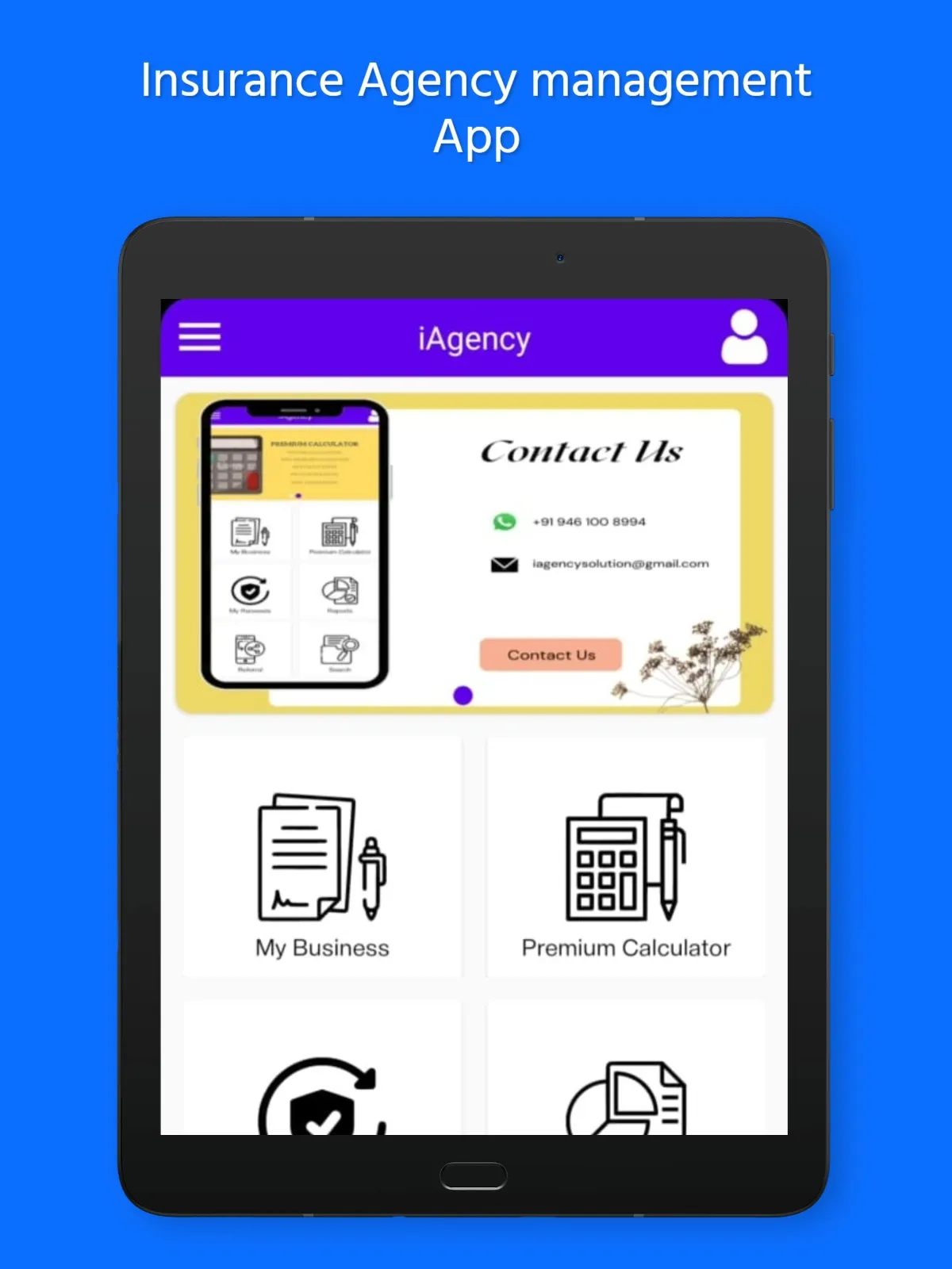 Insurance Agent Policy Manager | Indus Appstore | Screenshot