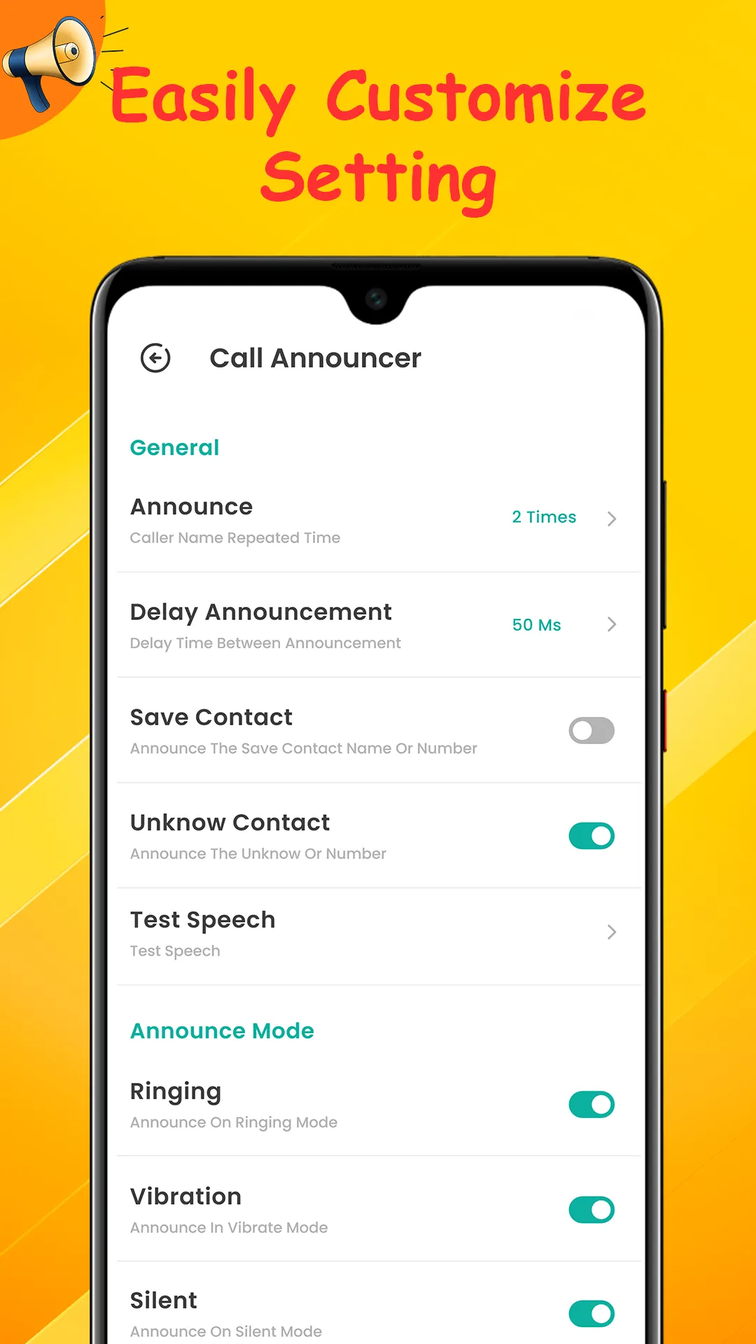 Caller Name Announcer | Indus Appstore | Screenshot