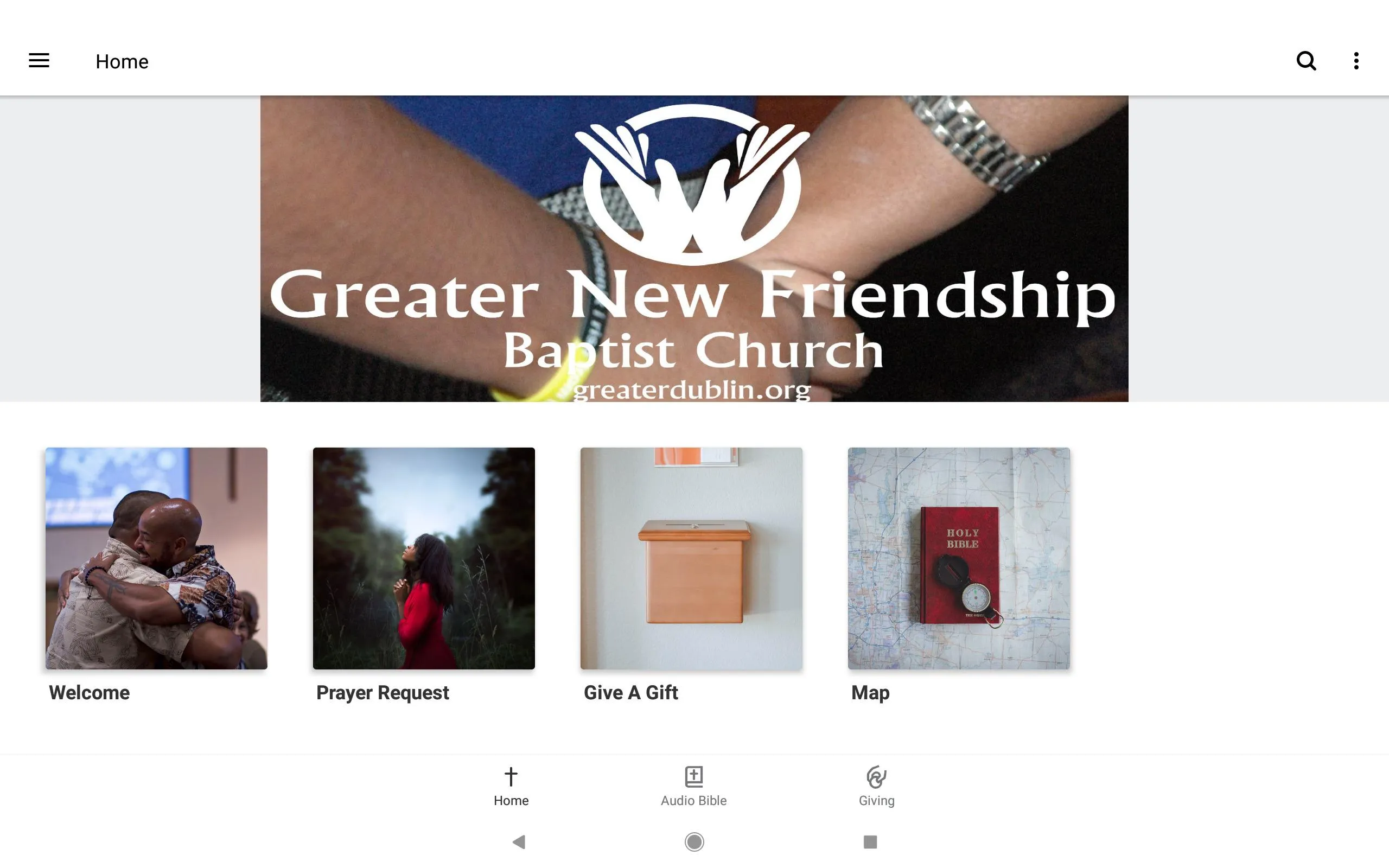 Greater New Friendship Church | Indus Appstore | Screenshot