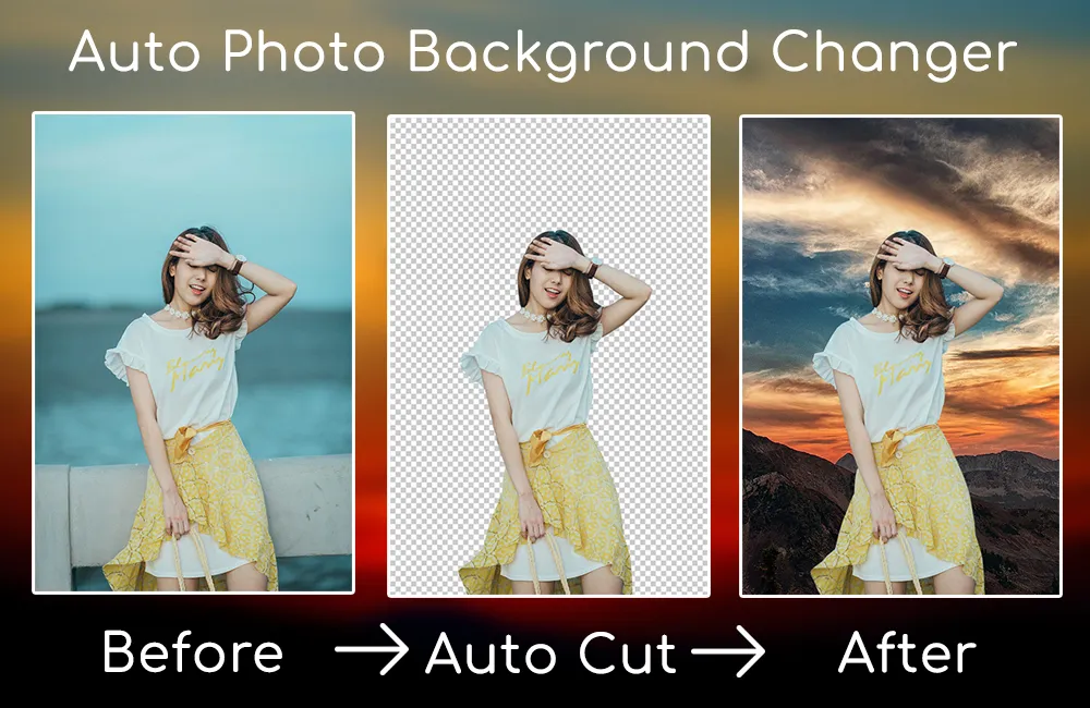 Auto Background Changer | Indus Appstore | Screenshot