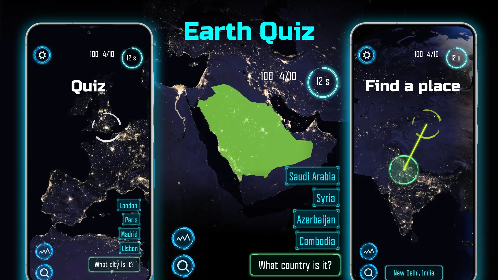 Earth Quiz - Planet Earth Game | Indus Appstore | Screenshot