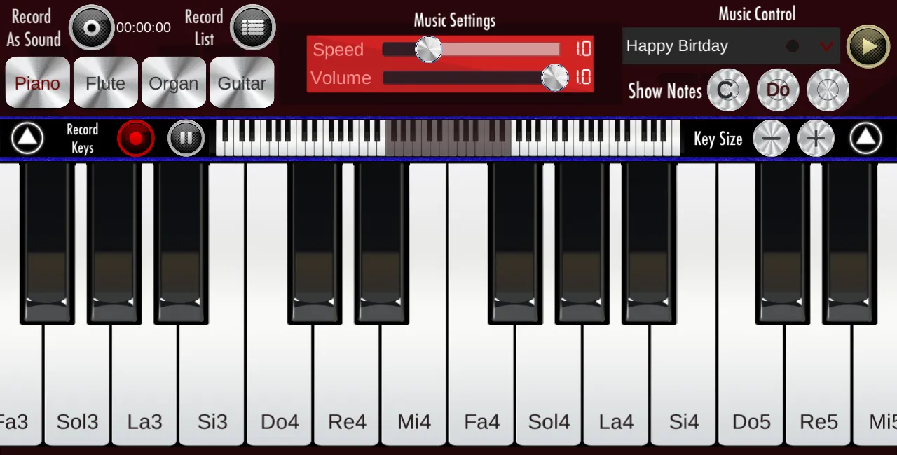 Real Piano | Indus Appstore | Screenshot