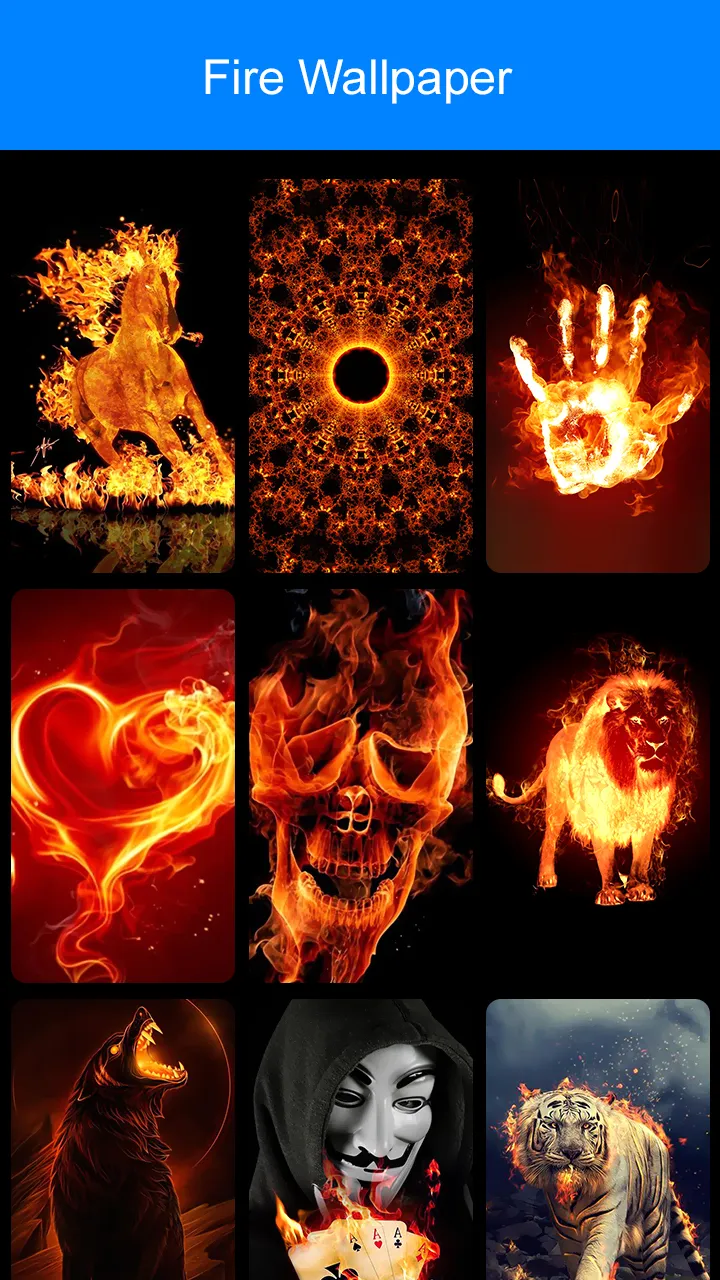 Fire Wallpaper 2023 | Indus Appstore | Screenshot