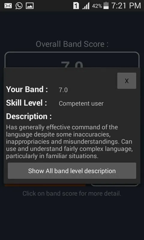 IELTS Band Score Calculator | Indus Appstore | Screenshot