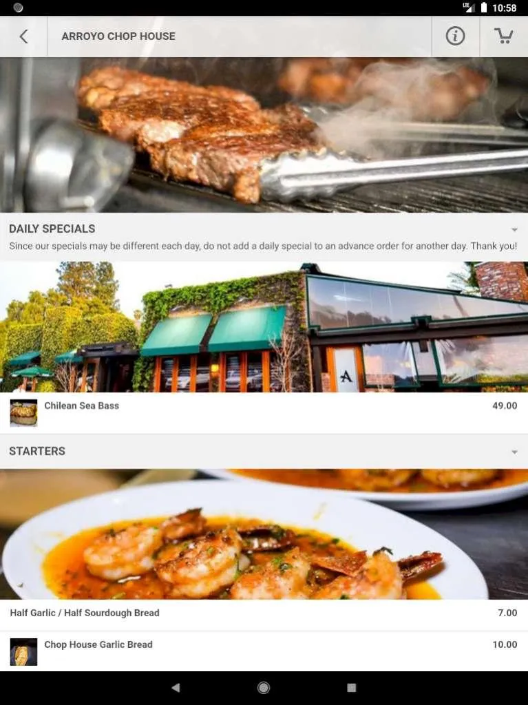 Smith Brothers Restaurants | Indus Appstore | Screenshot