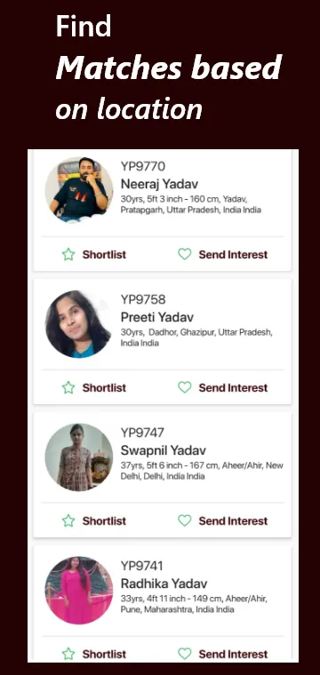 Yadav Patrika Matrimony App | Indus Appstore | Screenshot