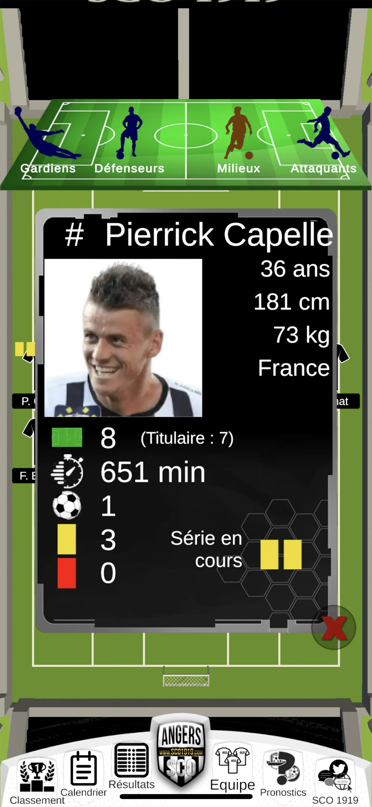 Angers SCO 1919 | Indus Appstore | Screenshot