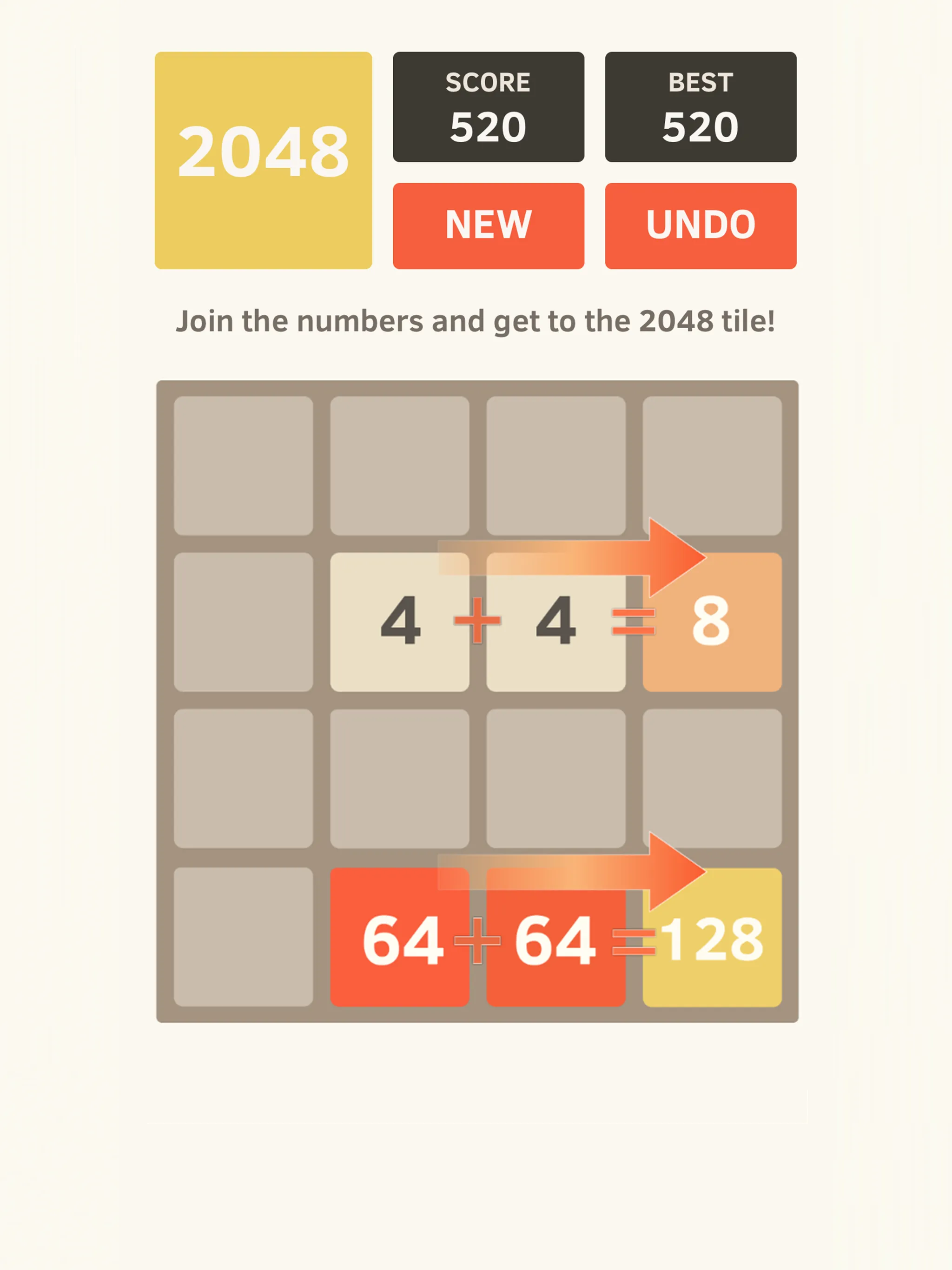 2048 | Indus Appstore | Screenshot