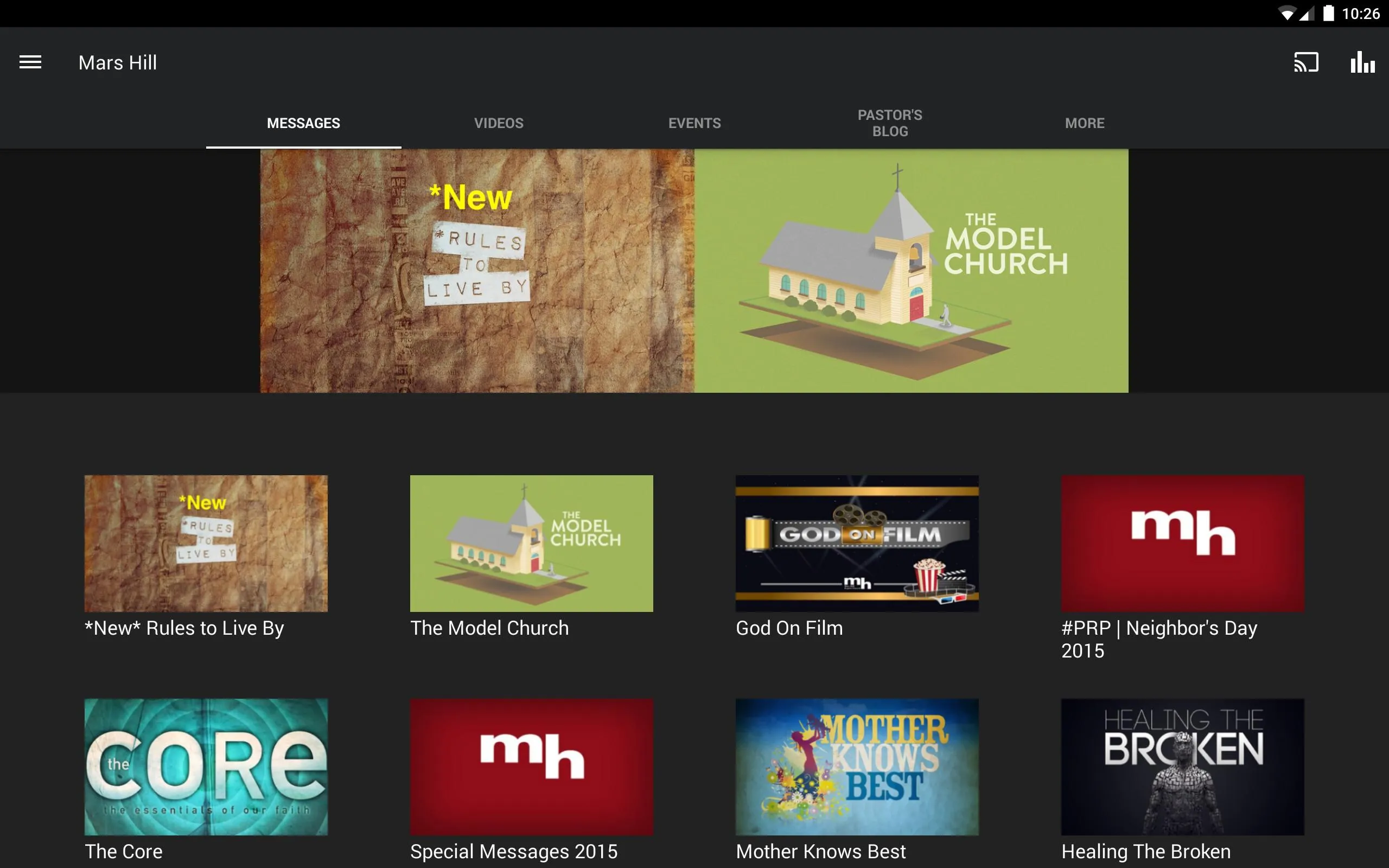 Mars Hill Baptist Church | Indus Appstore | Screenshot