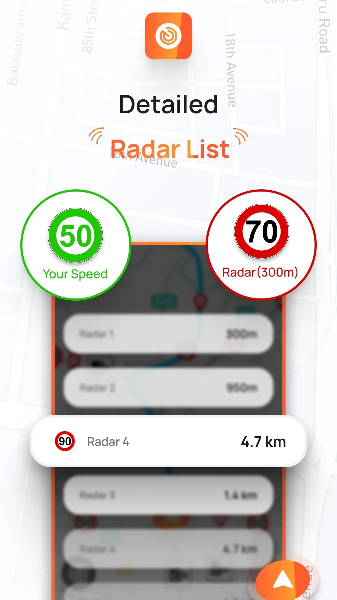 Radar, HUD, Map, Speed Camera | Indus Appstore | Screenshot