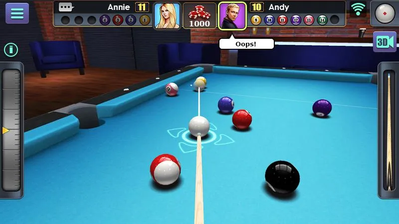 3D Pool Ball | Indus Appstore | Screenshot