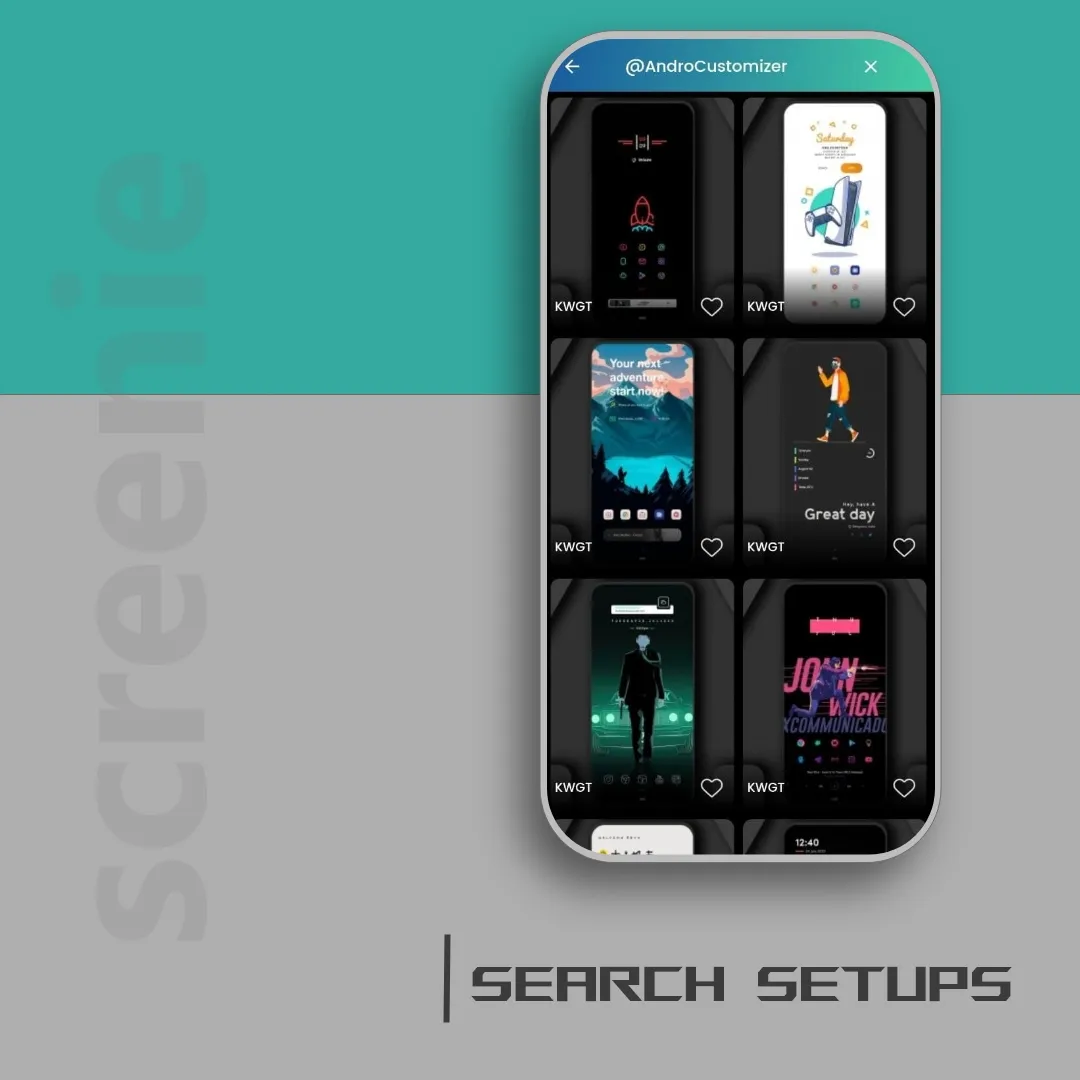 Screenie - Home Screen Setups | Indus Appstore | Screenshot