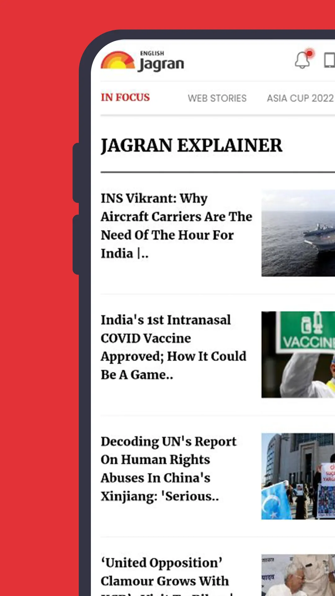 English Jagran | Indus Appstore | Screenshot