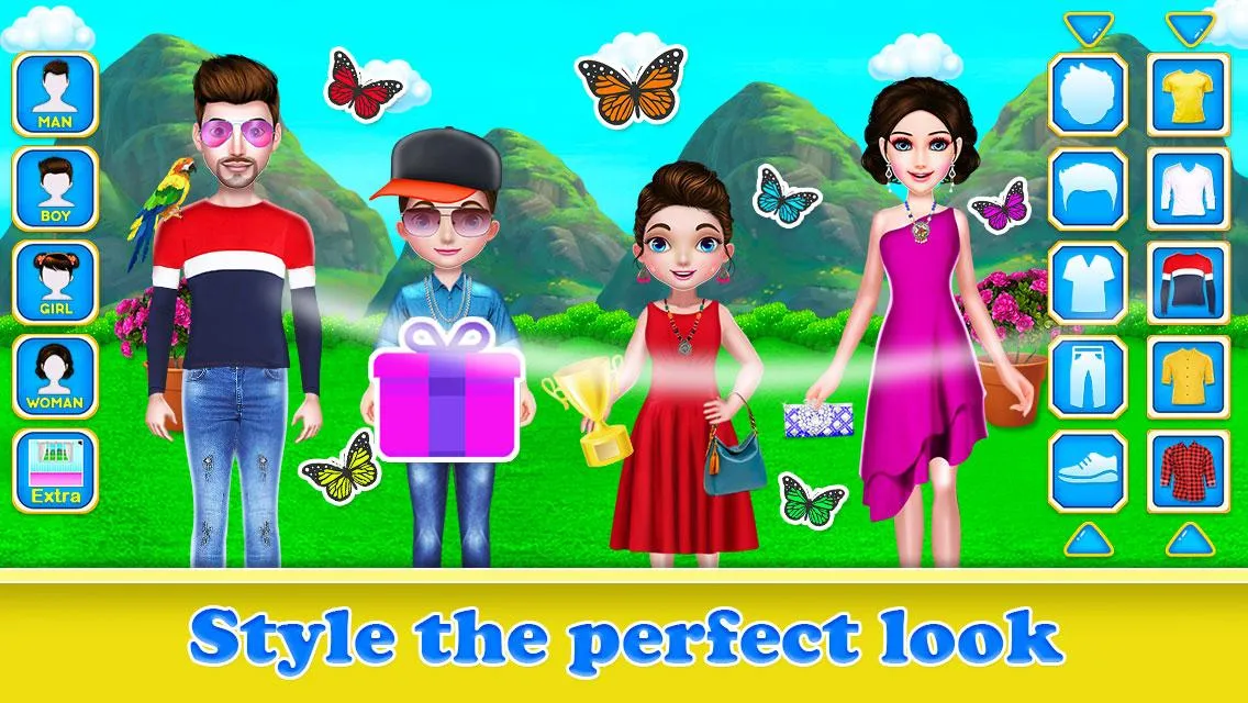 Indian Wedding Family Dress up | Indus Appstore | Screenshot