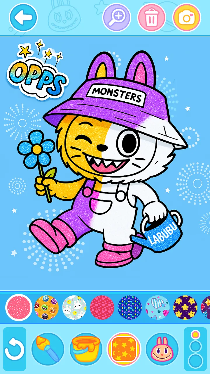 Labubu Coloring Games for Kids | Indus Appstore | Screenshot