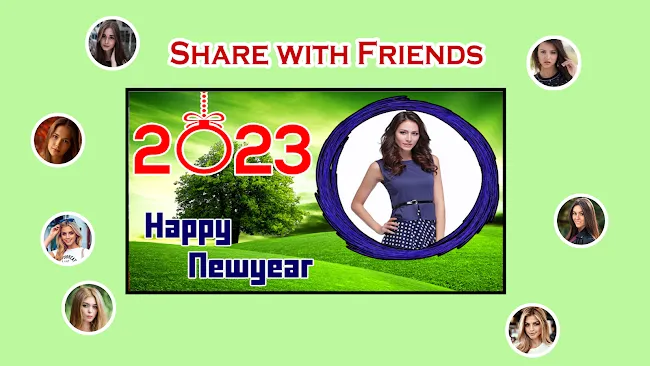 Newyear Photo Frames | Indus Appstore | Screenshot