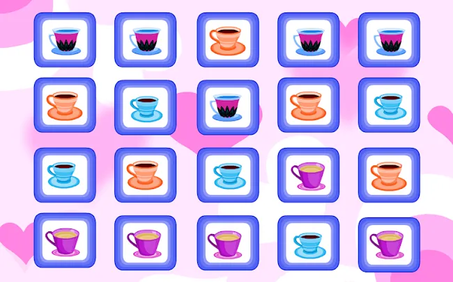 Matching Game-Porcelain Cup | Indus Appstore | Screenshot