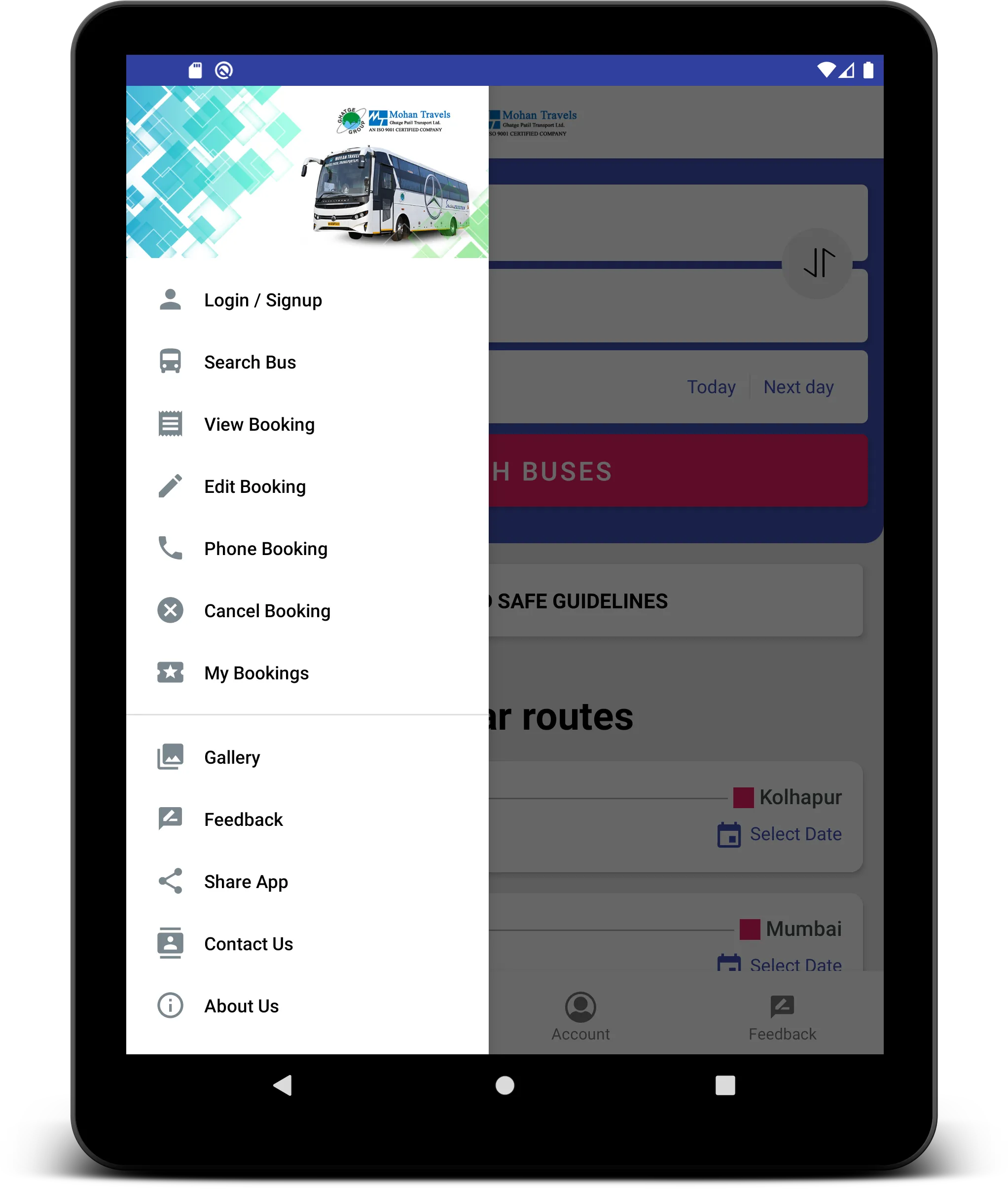 Ghatge Patil Transport (Mohan  | Indus Appstore | Screenshot