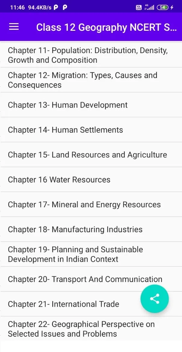 Class 12 Geography NCERT Solut | Indus Appstore | Screenshot