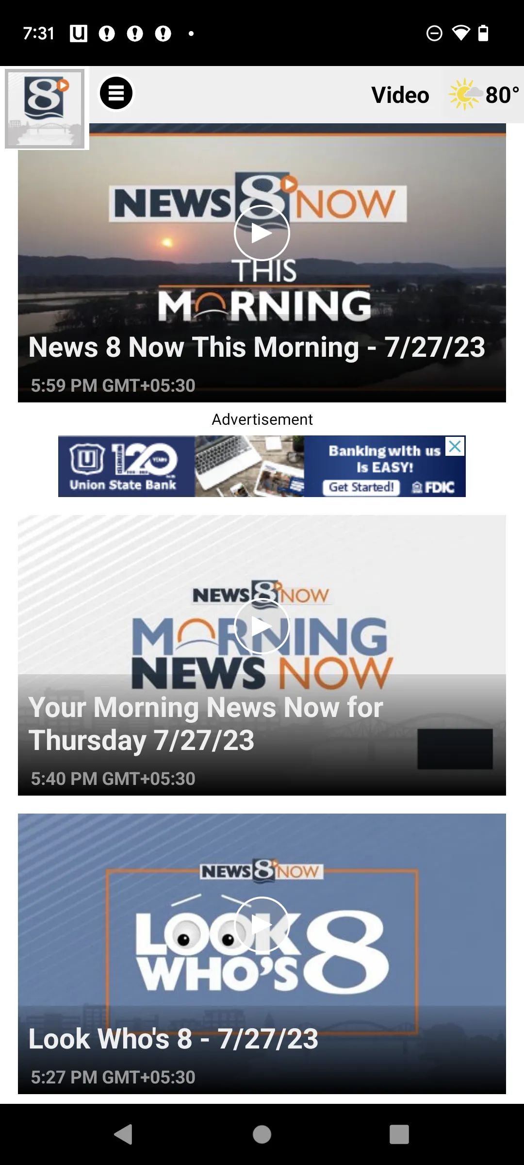 News 8000 | WKBT News 8 | Indus Appstore | Screenshot