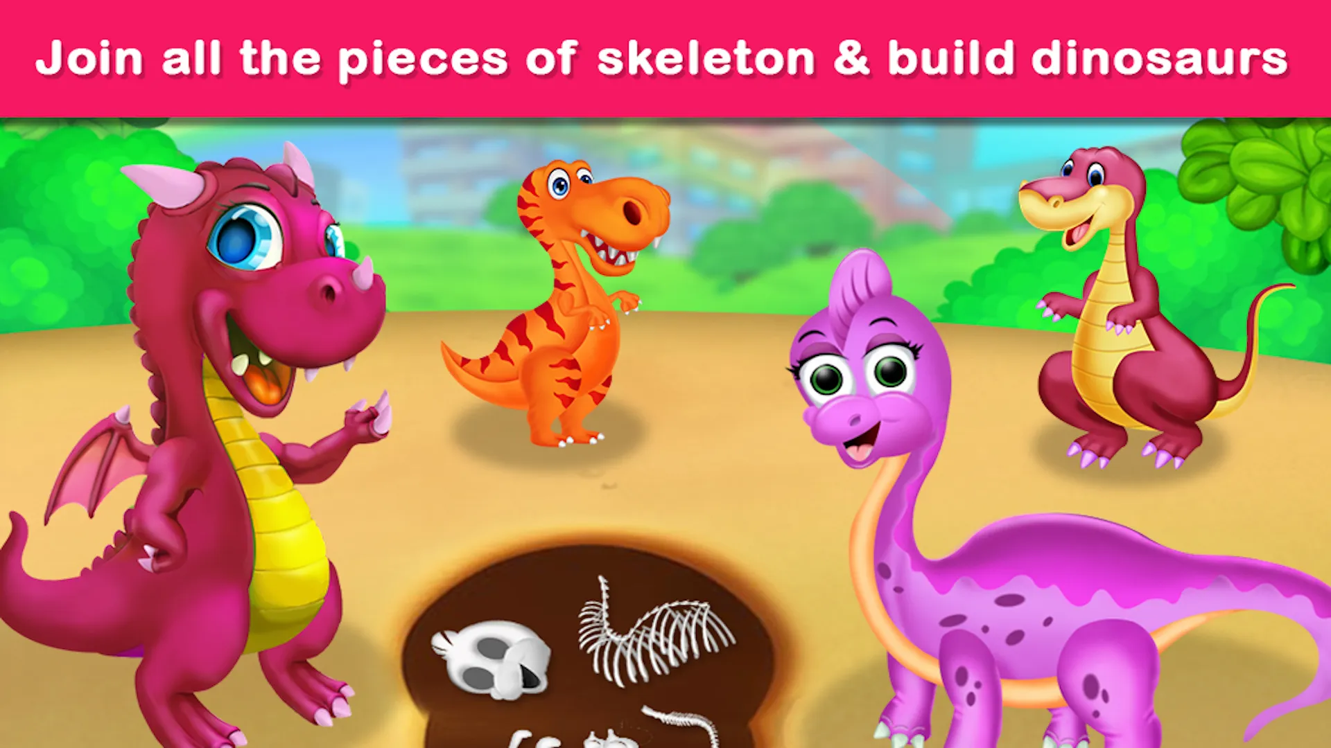 Dinosaur World Kids Games | Indus Appstore | Screenshot