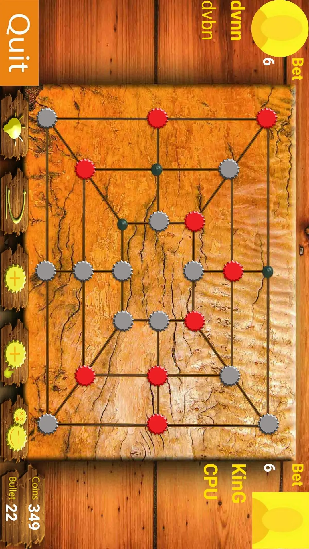 Cowboy Checkers: 12 Man Morris | Indus Appstore | Screenshot