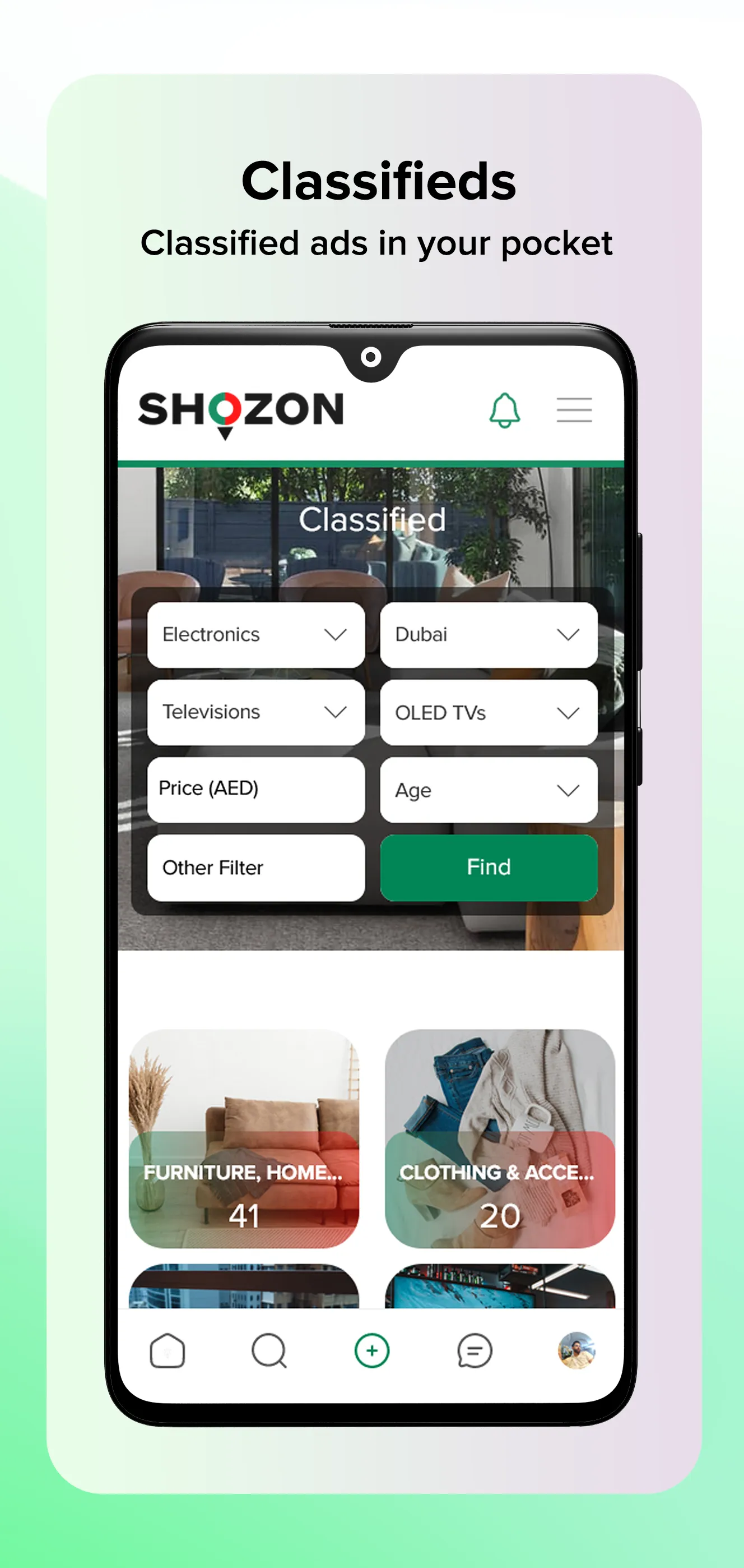 Shozon: UAE’s Buy & sell | Indus Appstore | Screenshot