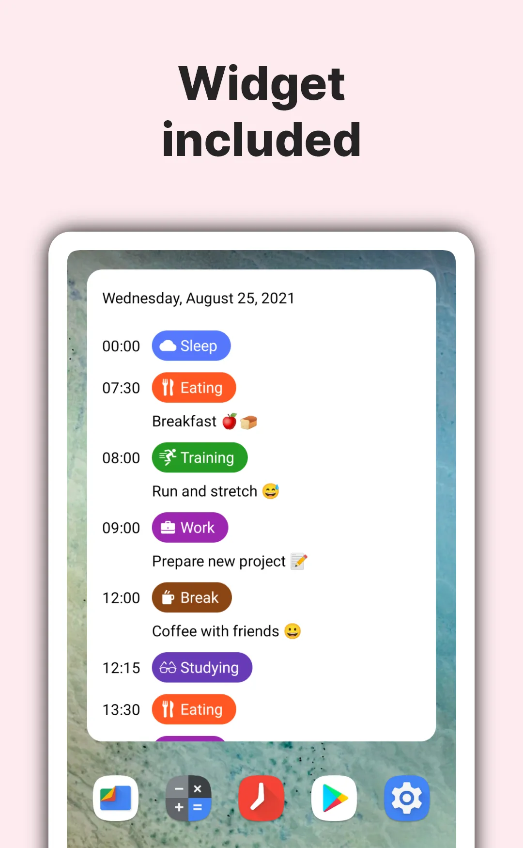 TimeTune - Schedule Planner | Indus Appstore | Screenshot