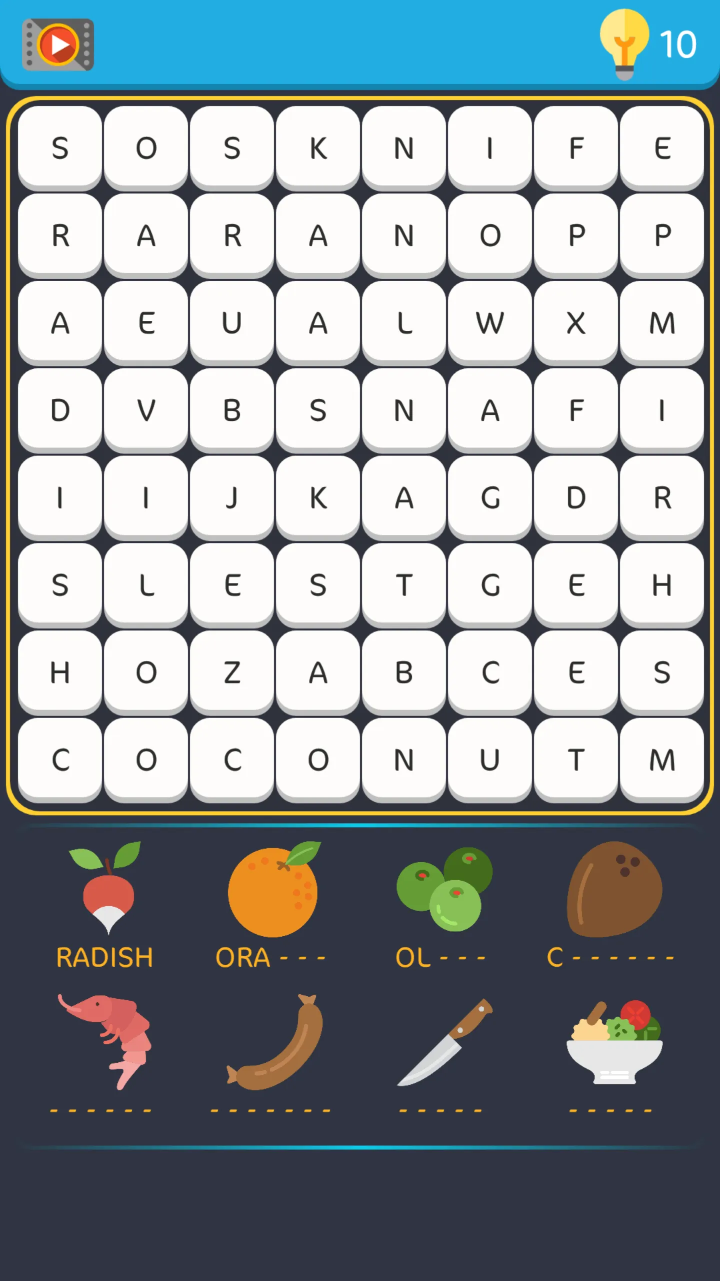 Word Search Pics Puzzle | Indus Appstore | Screenshot