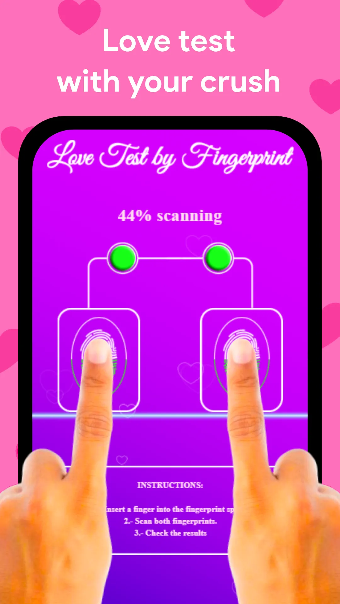 Love Test by Fingerprint | Indus Appstore | Screenshot