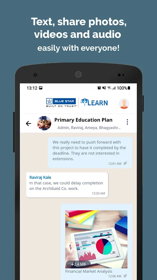 iLearn - Blue Star LMS | Indus Appstore | Screenshot