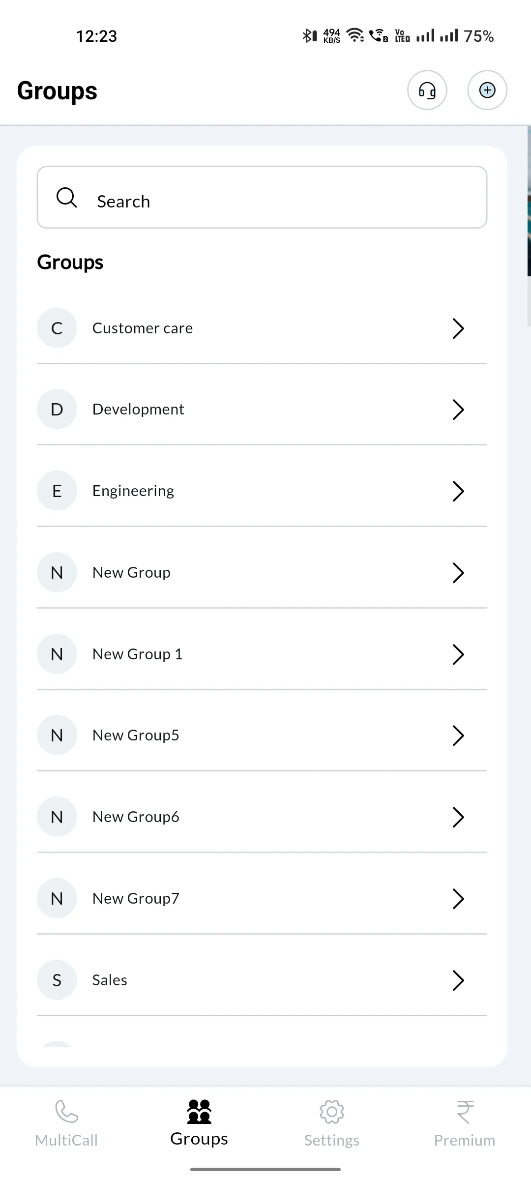 MultiCall – Group Calling App | Indus Appstore | Screenshot
