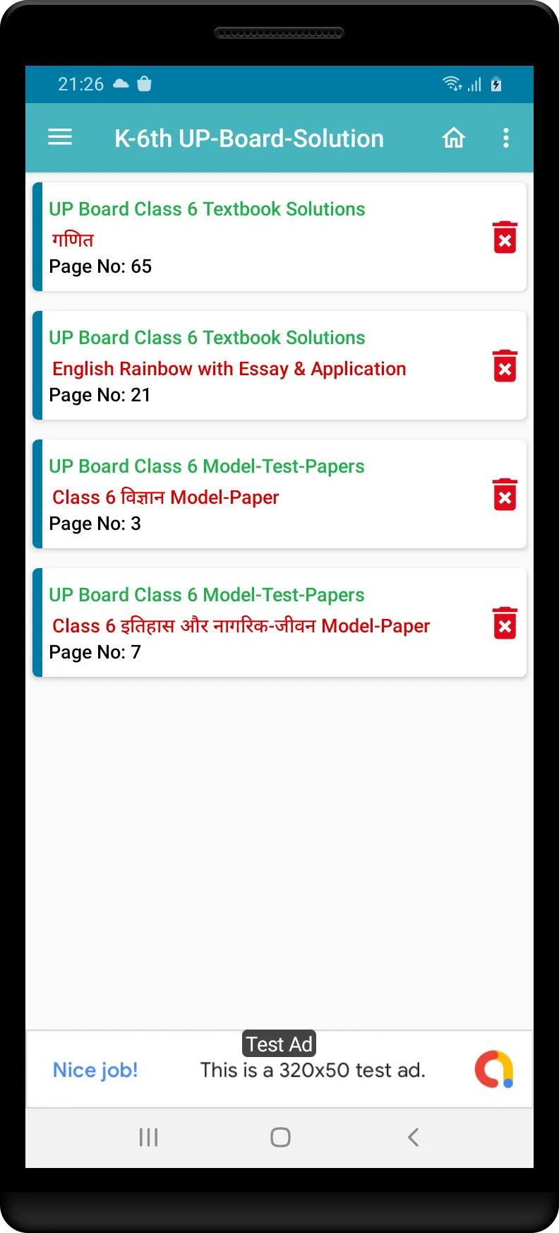 Class 6 UP Board Solutions in  | Indus Appstore | Screenshot