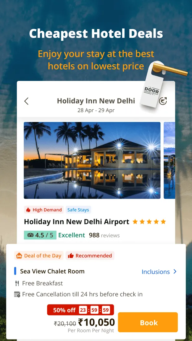 HappyEasyGo – Flights & Hotels | Indus Appstore | Screenshot