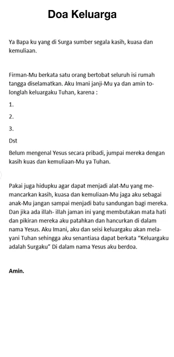 Bacaan Doa Kristen Lengkap | Indus Appstore | Screenshot