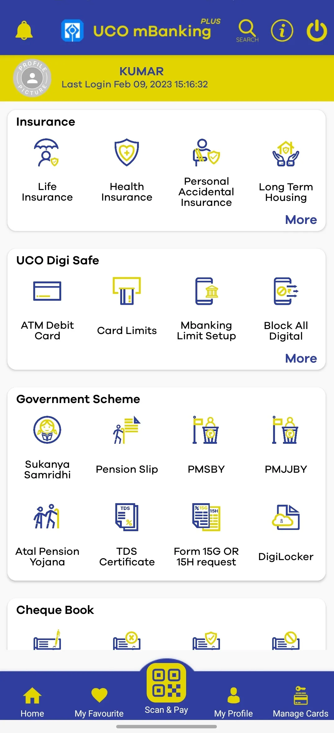 UCO mBanking Plus | Indus Appstore | Screenshot