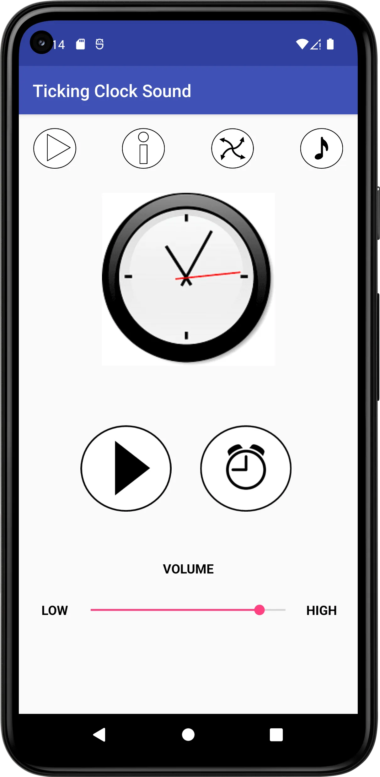 Ticking Clock Sound | Indus Appstore | Screenshot