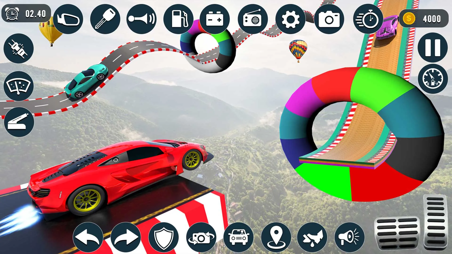 GT Car Stunts Crazy Car Racing | Indus Appstore | Screenshot