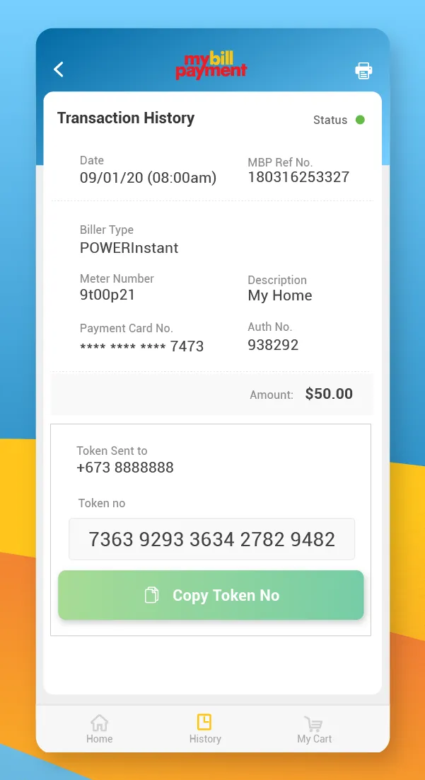 MyBillPayment | Indus Appstore | Screenshot