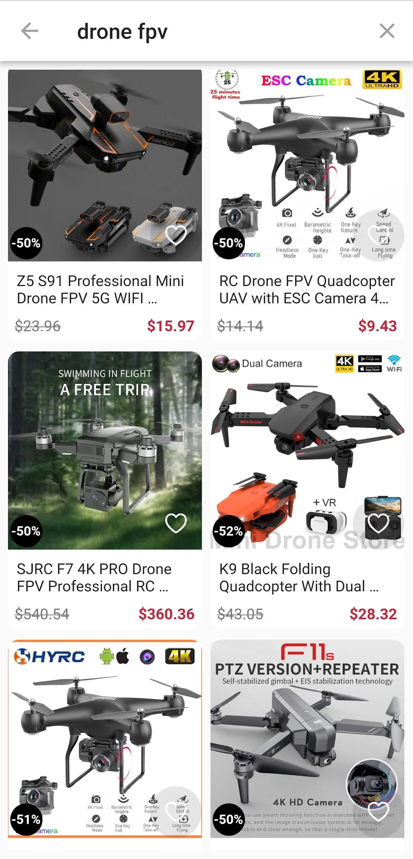 Quadcopter Drones Shopping App | Indus Appstore | Screenshot