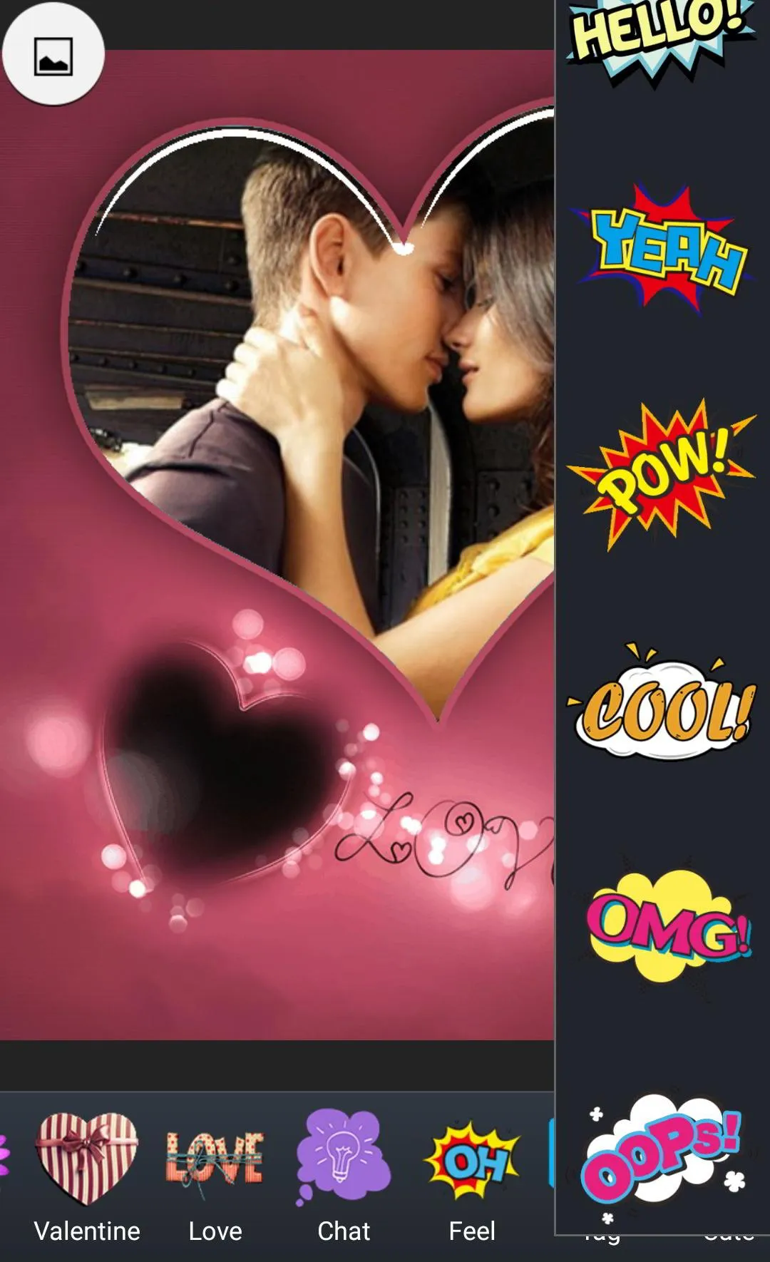 Love Photo Frames | Indus Appstore | Screenshot