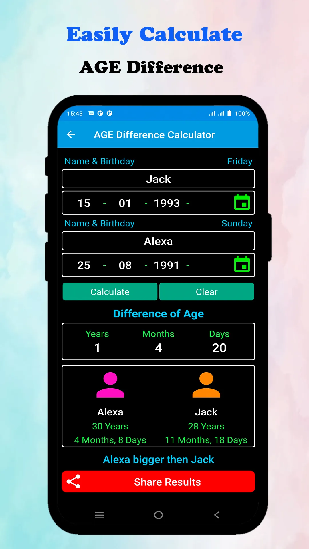 Age Calculator: Date of Birth | Indus Appstore | Screenshot