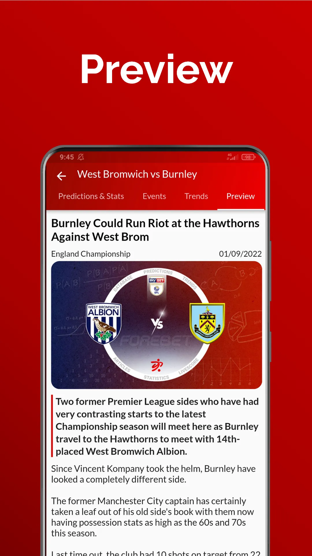 Football Predictions Forebet | Indus Appstore | Screenshot