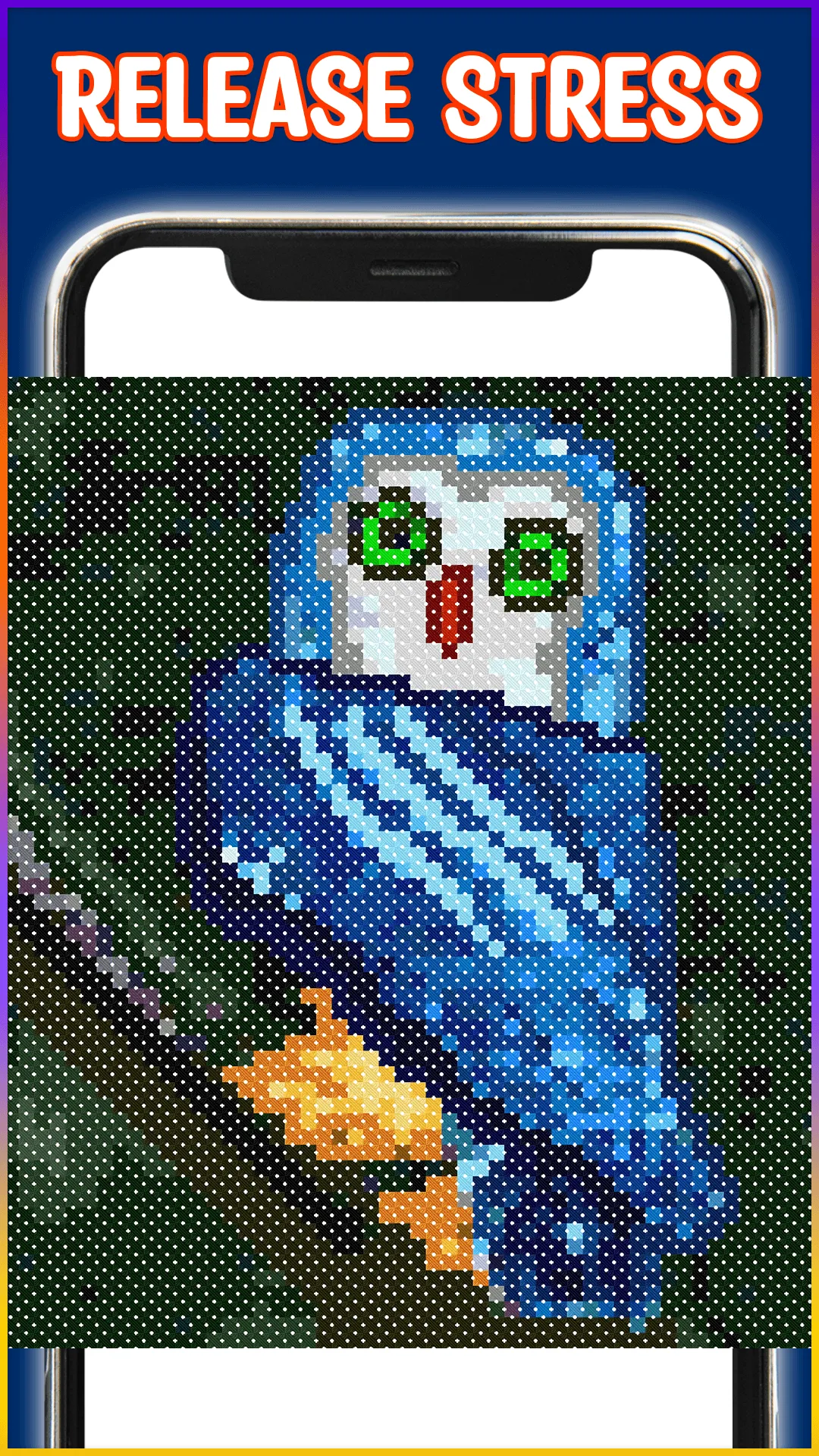 Animals Cross Stitch Coloring | Indus Appstore | Screenshot